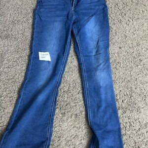 Dollhouse Women's Flare Jeans in Blue